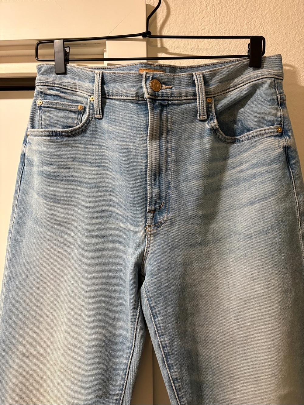 MOTHER The Rambler Ankle Straight Leg Jeans (Look Ma No Hands) - Picture 9 of 14